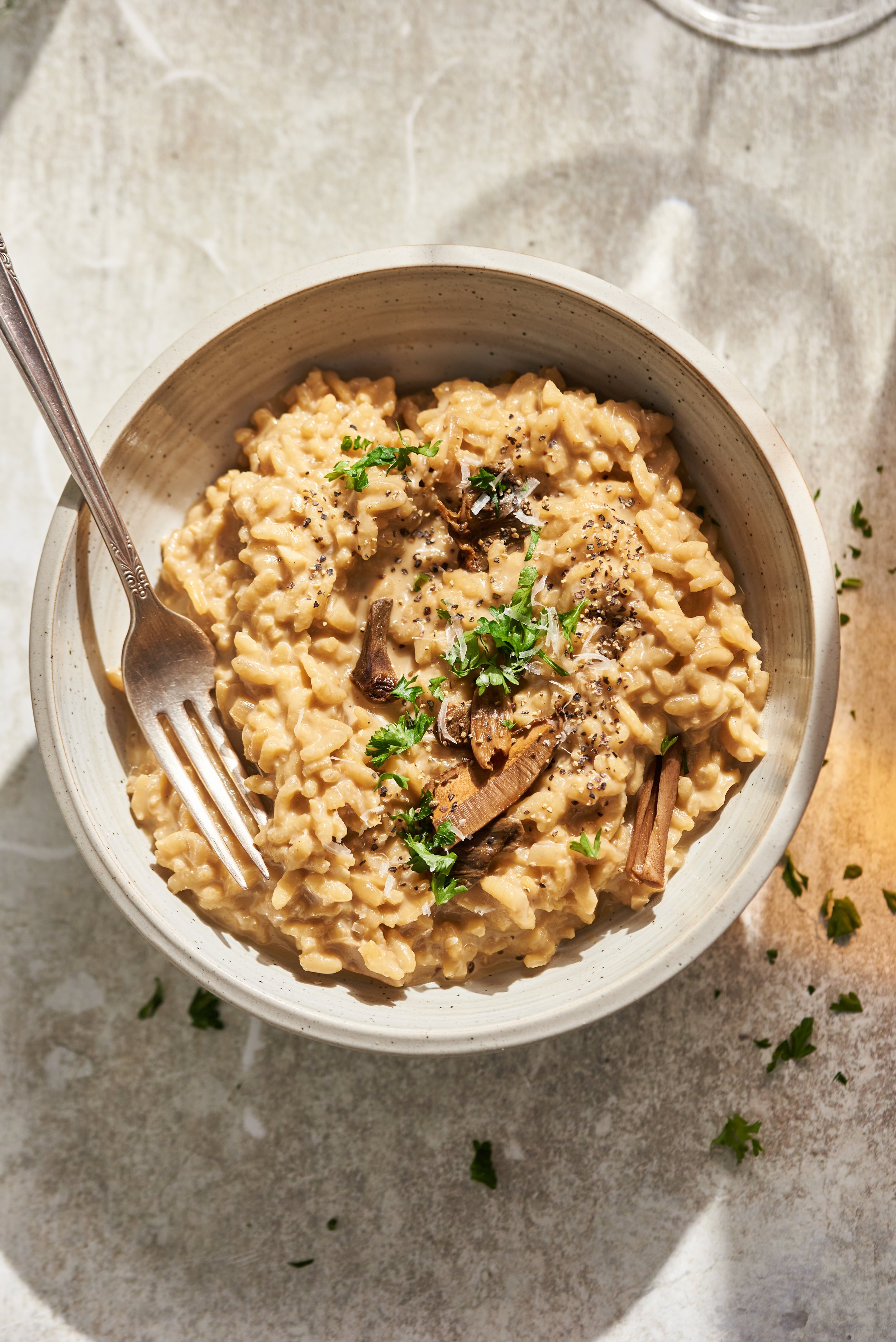 Risotto Porcini at Da Nonna in Kuta Lombok